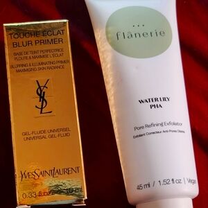 ysl primer and flanerie exfoliator
